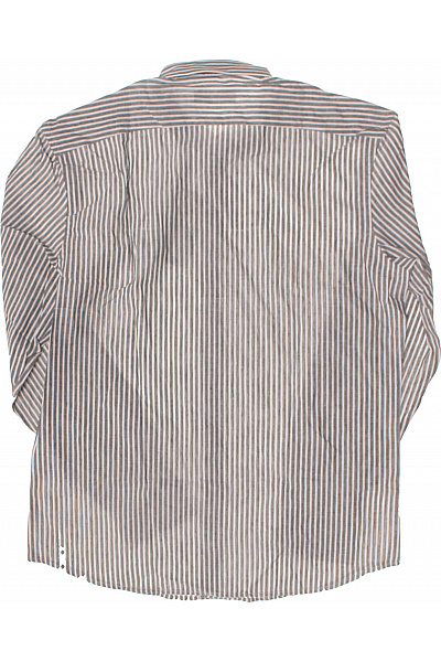 JIMMY SANDERS Pánské pruhované košile s dlouhým rukávem ležérní Velikost xl | JIMMY SANDERS | obrázek 2