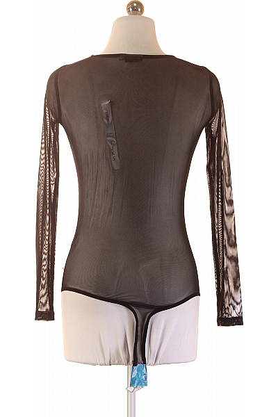 asos dámské černé průhledné body s dlouhým rukávem Velikost 36 | asos | obrázek 2