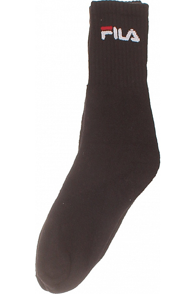 FILA Pánské Kotníkové Ponožky černé