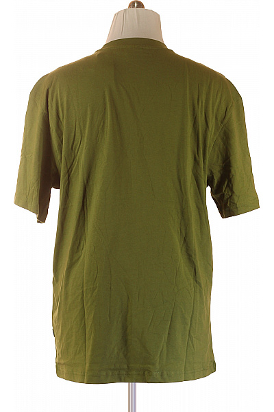 URBAN CLASSICS Pánské tričko zelené krátký rukáv basic bavlna Vel. EU XL | URBAN CLASSICS | obrázek 3