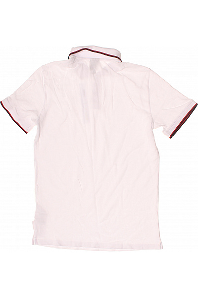 ARMANI Pánské polo tričko s límečkem bílé krátký rukáv bavlna Vel. m | ARMANI | obrázek 2