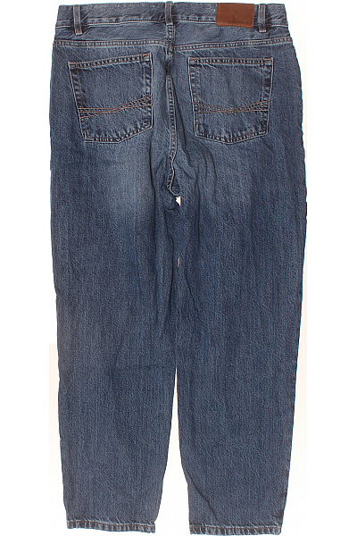 Pánské džíny modré rovné s kapsami Velikost 44 | Unimoda | obrázek 2