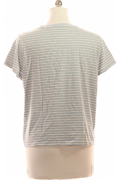 LEVIS Dámské pruhované tričko s krátkým rukávem a výstřihem do V Velikost EU L | LEVIS | obrázek 2