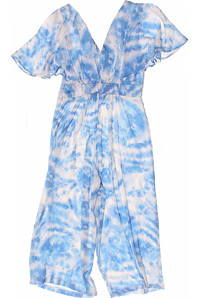 Wallis dámský overal krátký rukáv modrý tie-dye Vel. EU 38 | Wallis | obrázek 2
