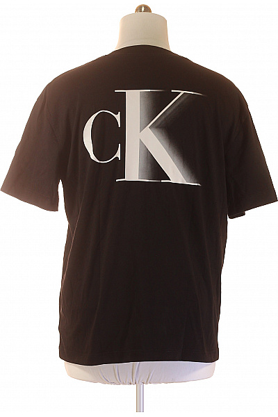 Calvin Klein Tričko s krátkým rukávem jednobarevné s potiskem Vel. XL | Calvin Klein | obrázek 2