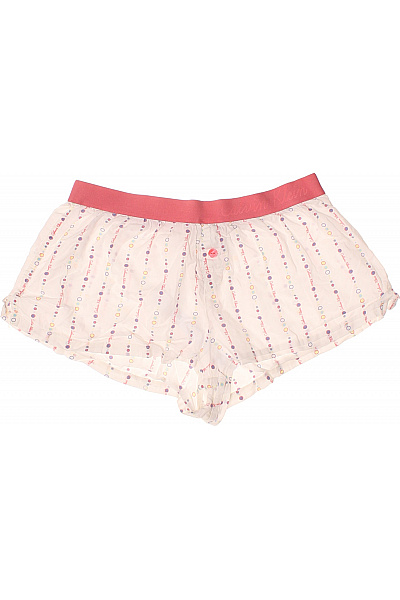 Calvin Klein dámské pyžamové kraťasy růžové puntíkované bavlněné Vel. S | Calvin Klein | obrázek 2