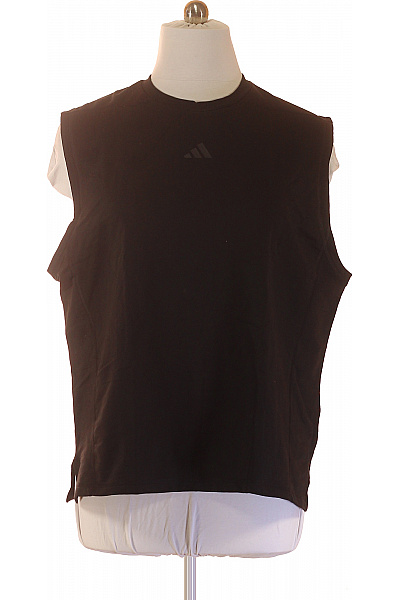 ADIDAS pánské tílko černé na cvičení basic Velikost XL | ADIDAS | obrázek 2