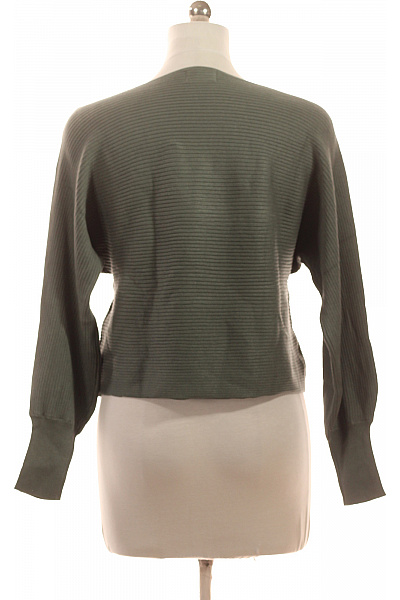 ONLY Zelený pletený svetr s dlouhým rukávem a lodičkovým výstřihem Velikost L | ONLY | obrázek 3