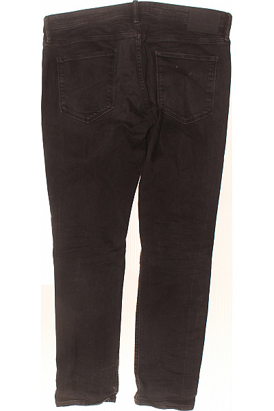 JACK & JONES Pánské černé džíny rovné strečové Velikost L | JACK & JONES | obrázek 2