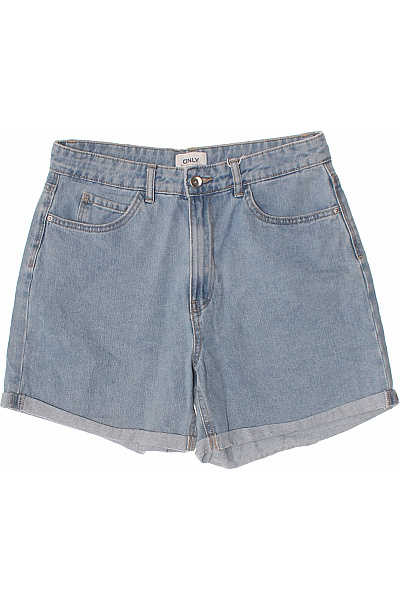 ONLY dámské džínové kraťasy volnočasové s kapsami krátké modré Velikost m | ONLY | obrázek 2