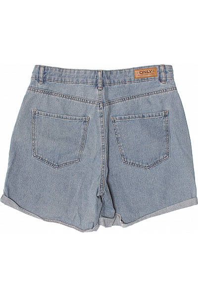 ONLY dámské džínové kraťasy volnočasové s kapsami krátké modré Velikost m | ONLY | obrázek 3