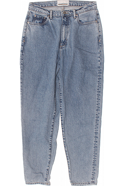 Armedangels Dámské Džíny Volné Bavlněné Seprané S Kapsami Velikost 28/32