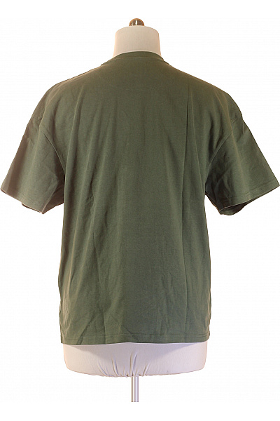 Kani Pánské tričko zelené s krátkým rukávem a výšivkou basic Velikost m | Kani | obrázek 2