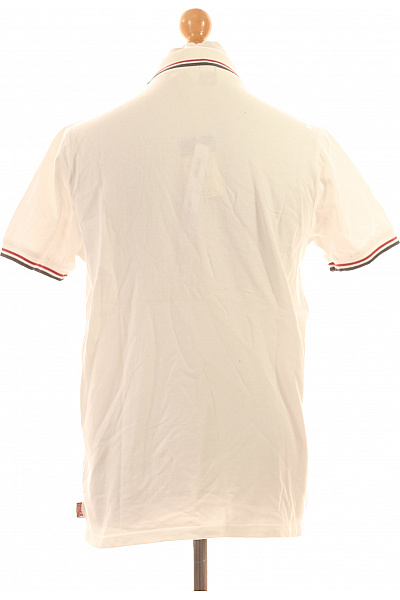 LONSDALE Pánské polo tričko s límečkem a krátkým rukávem bílé Vel. XL | LONSDALE | obrázek 3