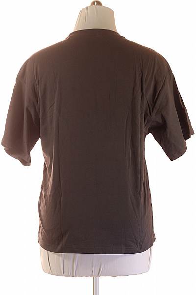 Alpha Industries Pánské tričko s krátkým rukávem a potiskem hnědé bavlněné Vel. L | Alpha Industries | obrázek 3