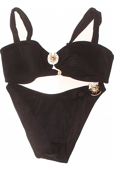 TRENDYOL Dámské Dvoudílné Plavky černé Sexy Vel. 42