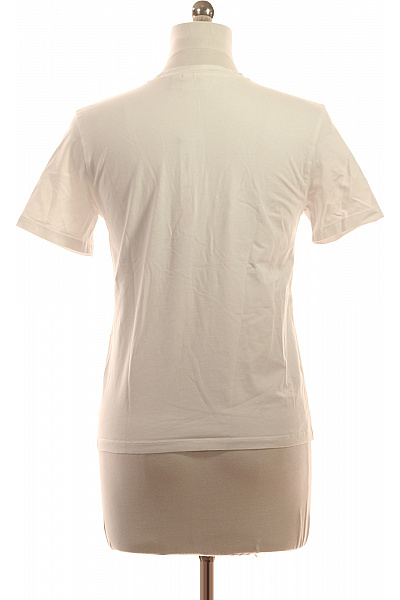 VILA Dámské tričko s krátkým rukávem basic bílé bavlněné Velikost EU S | VILA | obrázek 3