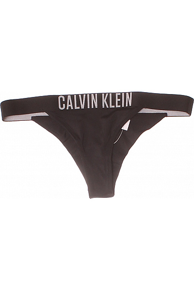 Calvin Klein dámské plavky černé tanga s potiskem Velikost S | Calvin Klein | obrázek 2