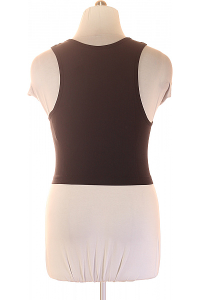 UNDER ARMOUR dámské černé tričko bez rukávů crop top fitness Vel. L | UNDER ARMOUR | obrázek 3