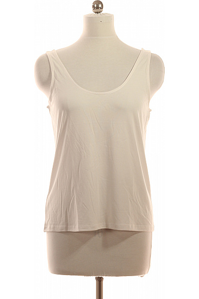 PIECES Dámské tílko bílé basic bez rukávů Vel. EU L | PIECES | obrázek 2