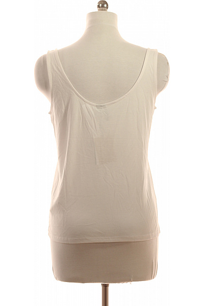 PIECES Dámské tílko bílé basic bez rukávů Vel. EU L | PIECES | obrázek 3