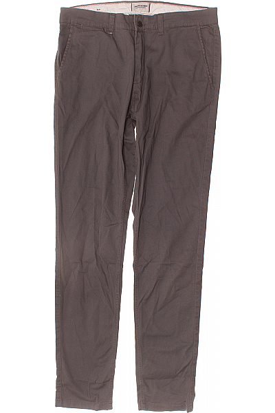 JACK & JONES pánské bavlněné kalhoty rovné volnočasové šedé Velikost M | JACK & JONES | obrázek 2