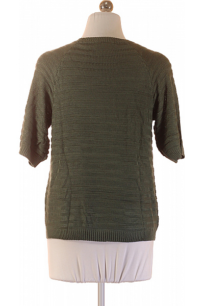 Cream dámský zelený pletený svetr s krátkým rukávem Vel. S | Cream | obrázek 2