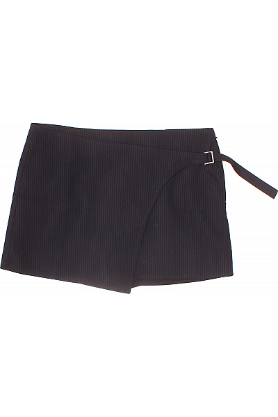 Bershka Dámské Pruhované Mini šortky S Páskem Elegantní Velikost EU 36