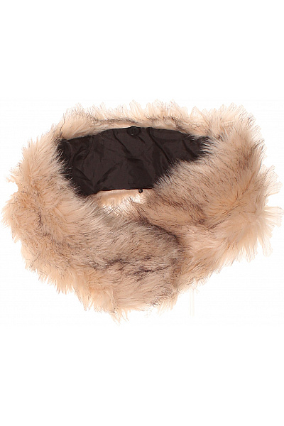 chlupatá šála tunelová béžová | Unimoda | obrázek 2