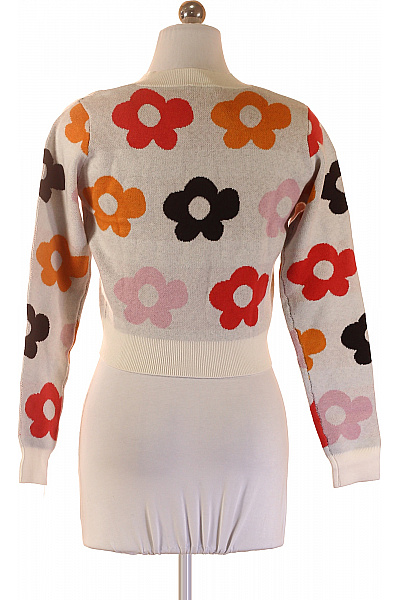 myMo Dámský pletený kardigan vzorovaný krátký na knoflíky jarní Vel. XS | myMo | obrázek 2