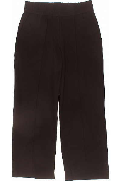 ONLY Dámské Hnědé Volnočasové Kalhoty široké Viskózové Vel. S