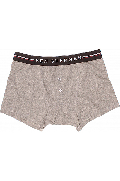 ben sherman pánské bavlněné boxerky šedé Velikost L | ben sherman | obrázek 2