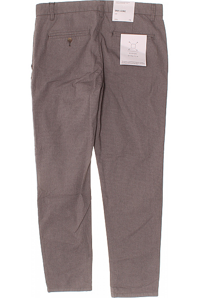 ONLY & SONS Pánské bavlněné kalhoty volnočasové rovné s kapsami Vel. 34/30 | ONLY & SONS | obrázek 3