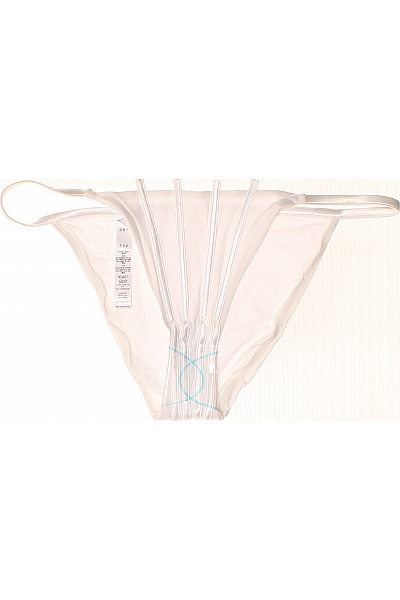 LA PERLA Dámské Plavky Bílé Tanga Velikost 42