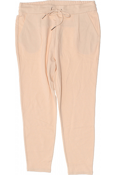 VERO MODA Dámské kalhoty volnočasové růžové s kapsami Velikost L | VERO MODA | obrázek 2