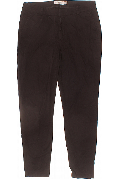 b.young Dámské bavlněné kalhoty černé volnočasové rovné s kapsami Velikost 38 | b.young | obrázek 2