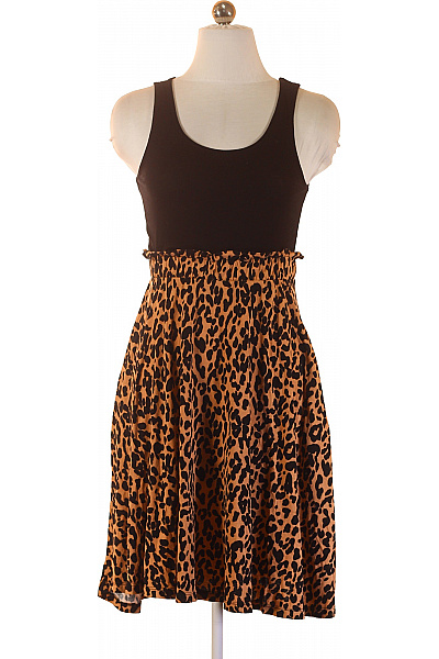 BUFFALO Dámské šaty Tílkové Zvířecí Vzor Letní Velikost 34