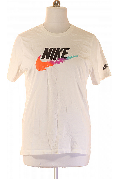 Nike Pánské Tričko S Krátkým Rukávem A Potiskem Nike Vel. L