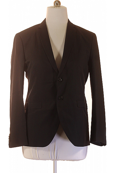 JACK & JONES Pánské sako elegantní černé jednořadé business Velikost EU 54 | JACK & JONES | obrázek 2