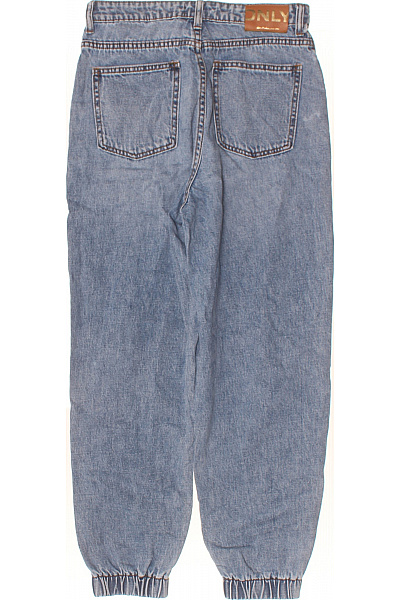 ONLY Dámské džíny jogger volné s kapsami modré bavlněné Velikost 32 | ONLY | obrázek 2