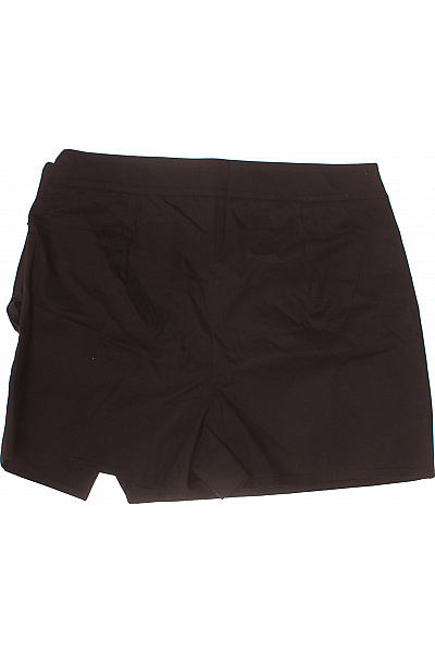 Dámské černé mini sukňové kraťasy volnočasové bavlněné Velikost 40 | Unimoda | obrázek 2