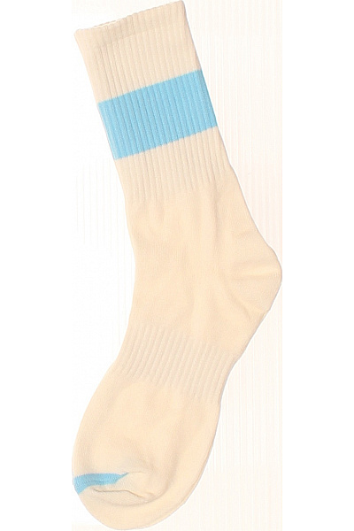 Pánské Ponožky Pruhované Béžové