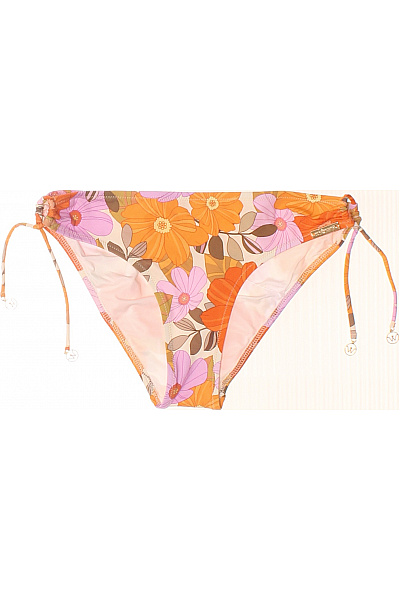 Watercult Dámské plavkové kalhotky květinové retro na zavazování oranžové Vel. EU 40 | Watercult | obrázek 2