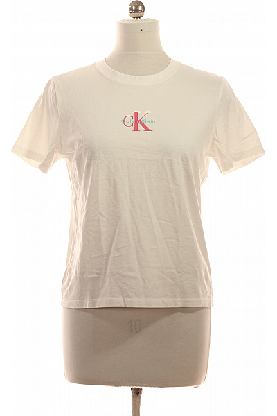 Calvin Klein Dámské bavlněné tričko s krátkým rukávem a potiskem Vel. M | Calvin Klein | obrázek 2
