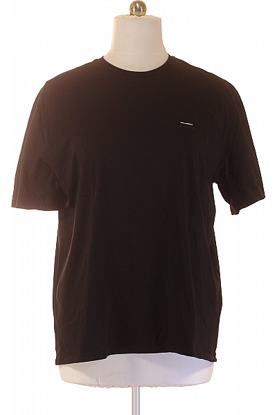 Karl Lagerfeld Pánské bavlněné tričko s krátkým rukávem jednobarevné basic černé Velikost XL | Karl Lagerfeld | obrázek 2