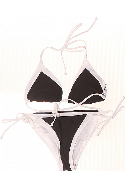 Bogner Dámské bikiny na zavazování dvoubarevné trojúhelníkové černé bílé Velikost 36 | Bogner | obrázek 2