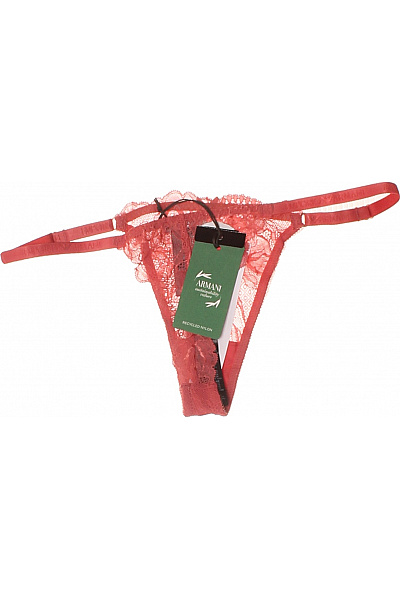 ARMANI dámské krajkové kalhotky červené Velikost M | ARMANI | obrázek 2