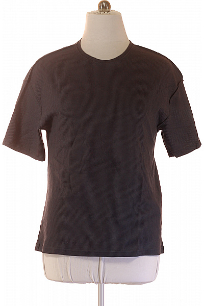 dandalo Pánské tričko s krátkým rukávem šedé waffle basic Velikost M | dandalo | obrázek 2