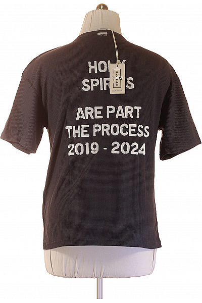 dandalo Pánské tričko s krátkým rukávem šedé waffle basic Velikost M | dandalo | obrázek 3