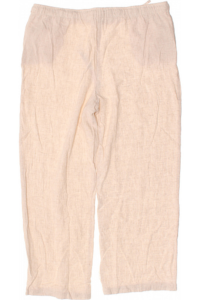 ONLY Dámské plátěné volnočasové kalhoty béžové Velikost 32 | ONLY | obrázek 2